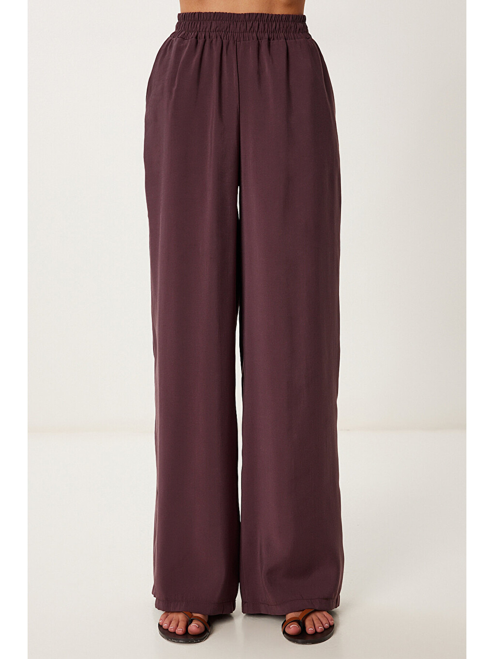 Mürdüm Modal Bluz Pantolon Takım MÜRDÜM LMC0059-3
