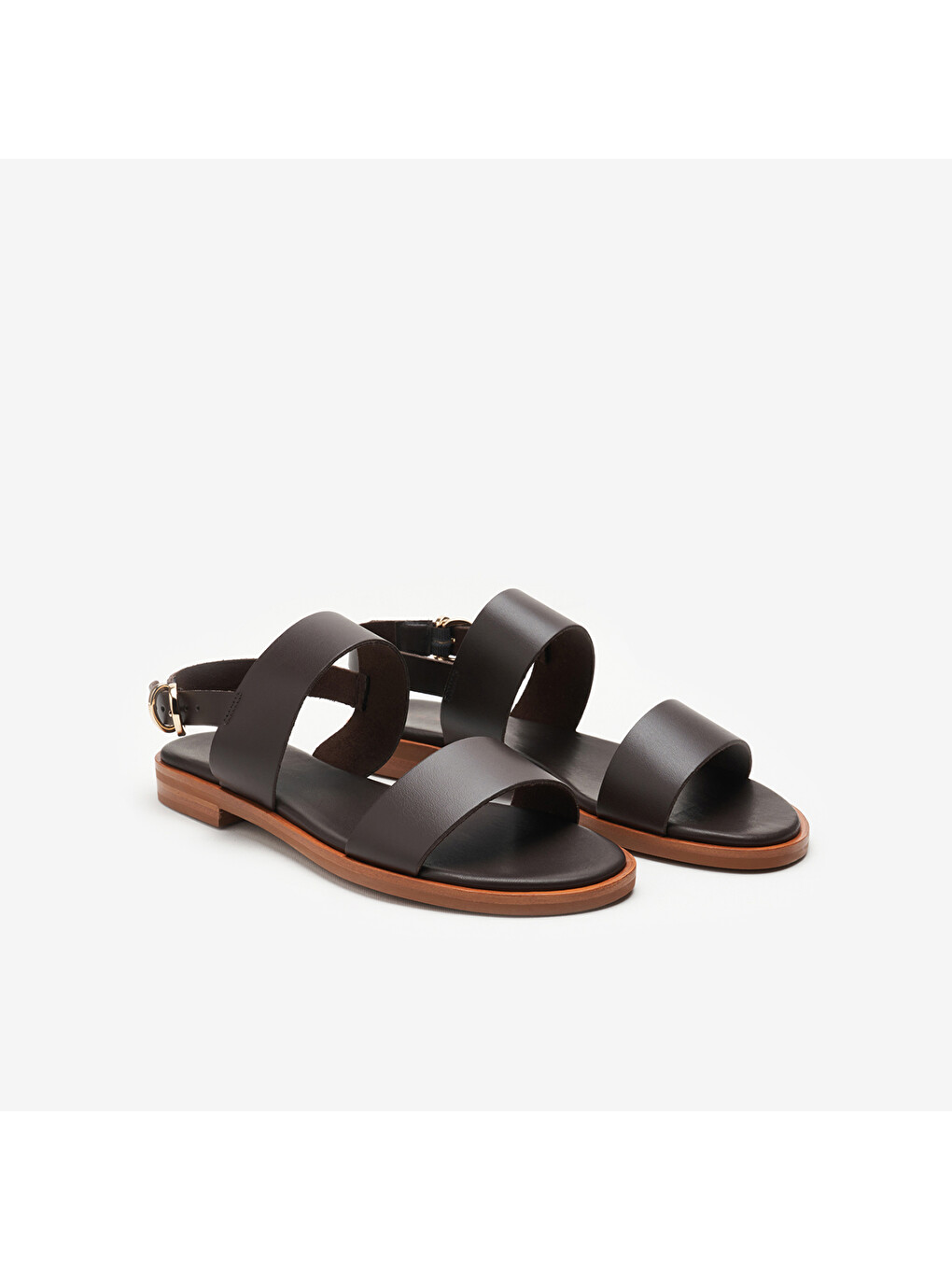 Kahverengi Kadın Sandalet 86m1 Mınımal Leather-1