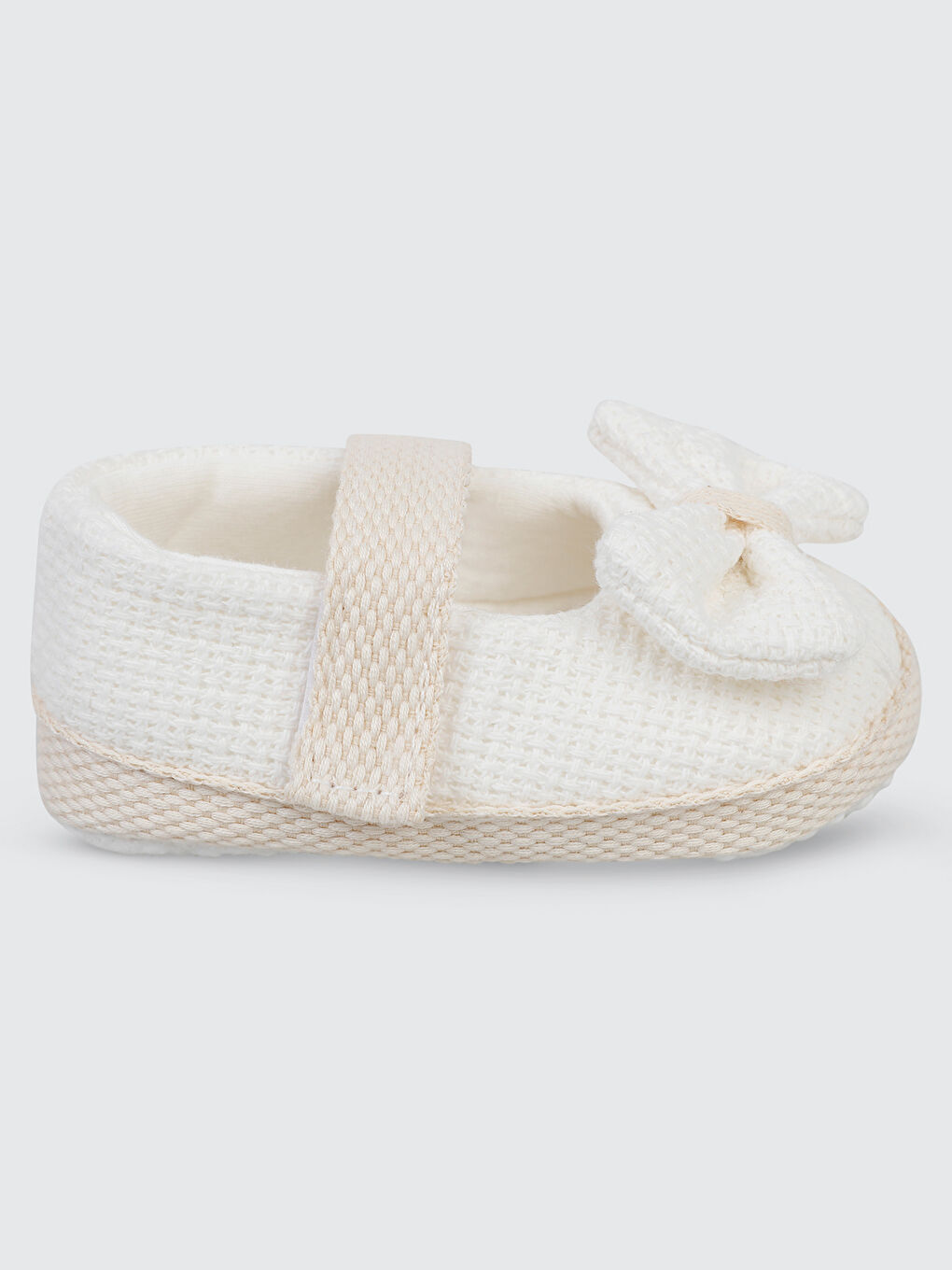 Baby Kız Bebek Patik 17-19 Numara Ekru