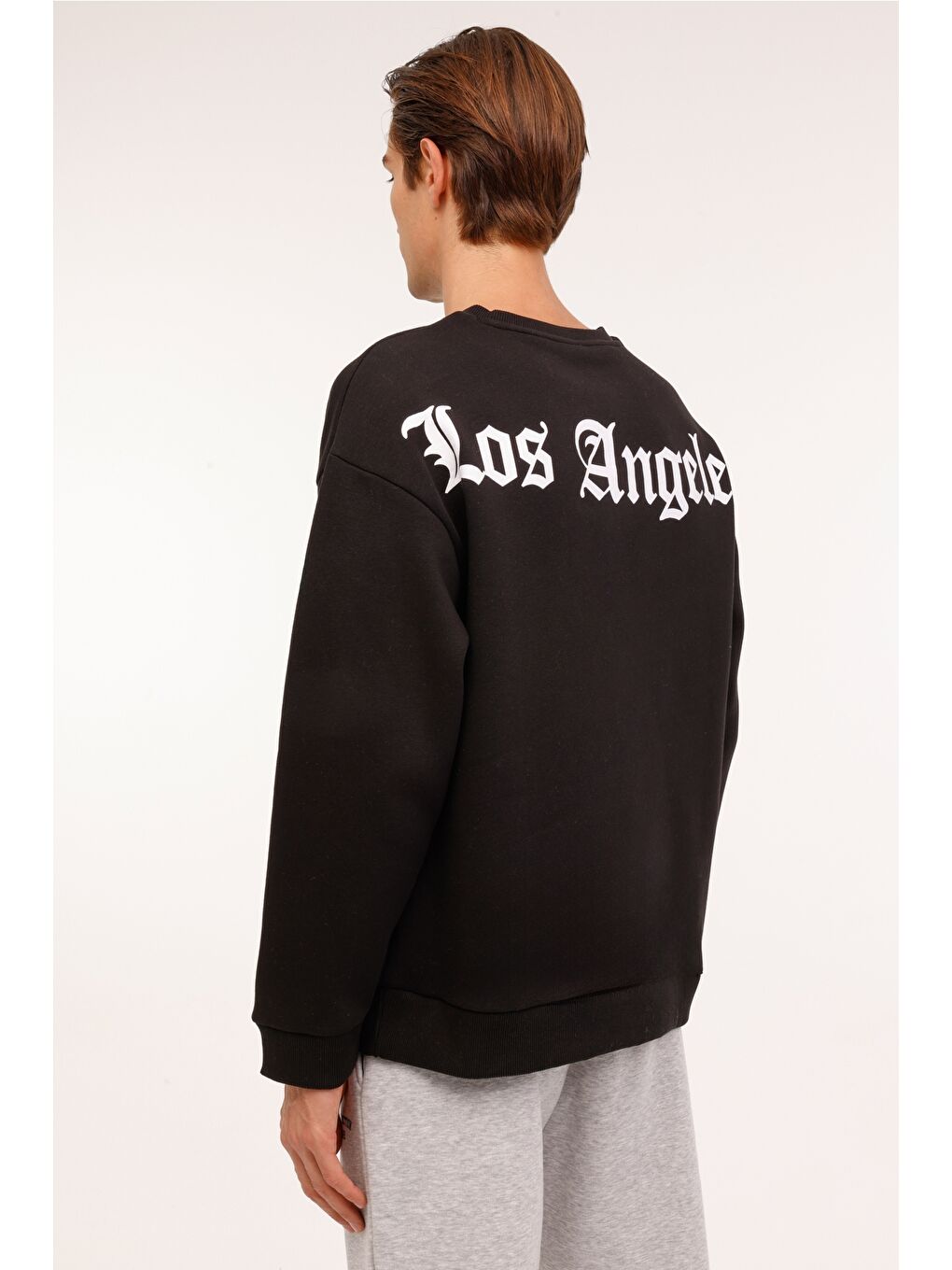 ML FRANK 16CTY114 4PR Siyah Erkek Sweatshirt-1