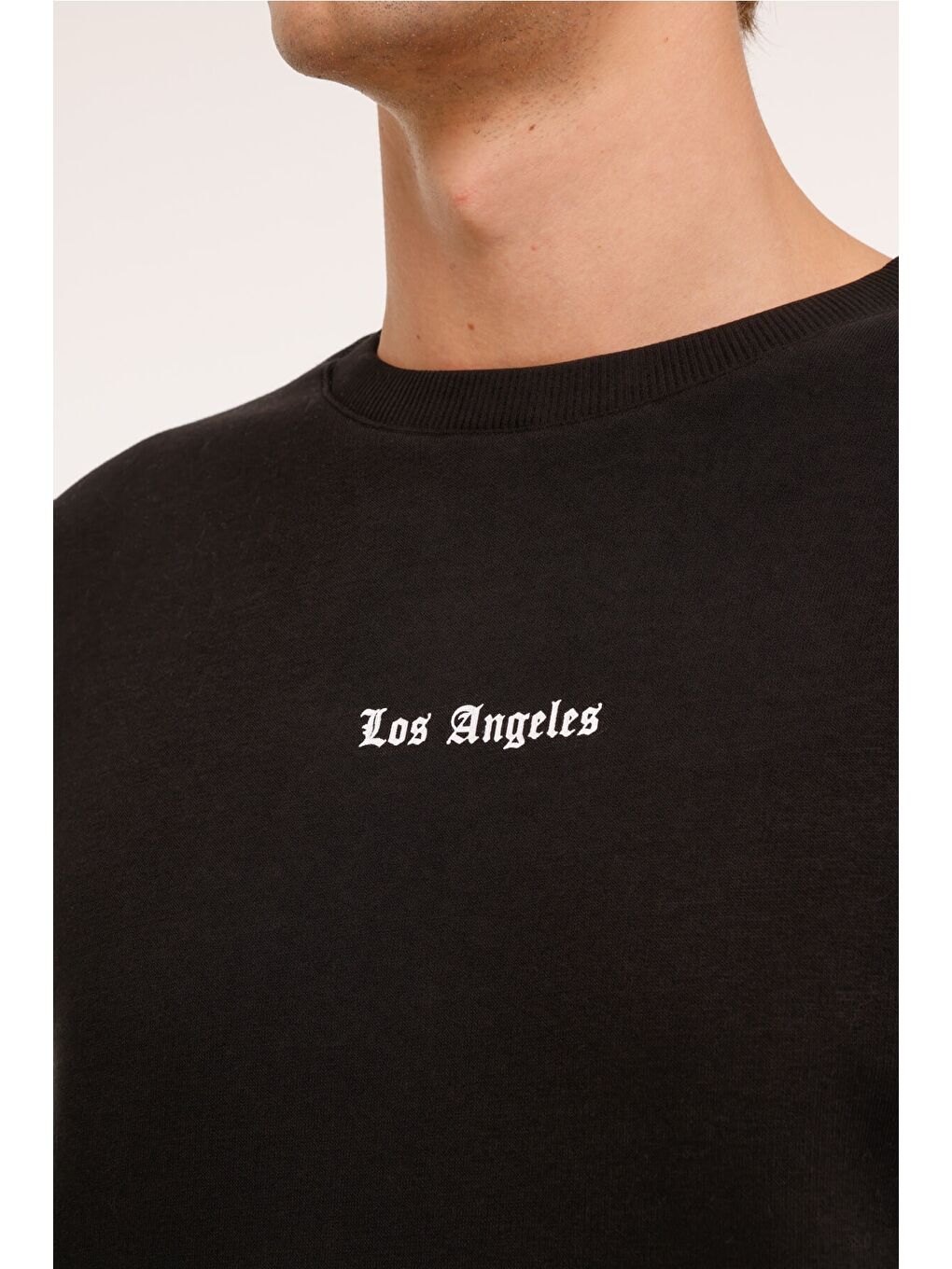 ML FRANK 16CTY114 4PR Siyah Erkek Sweatshirt-3