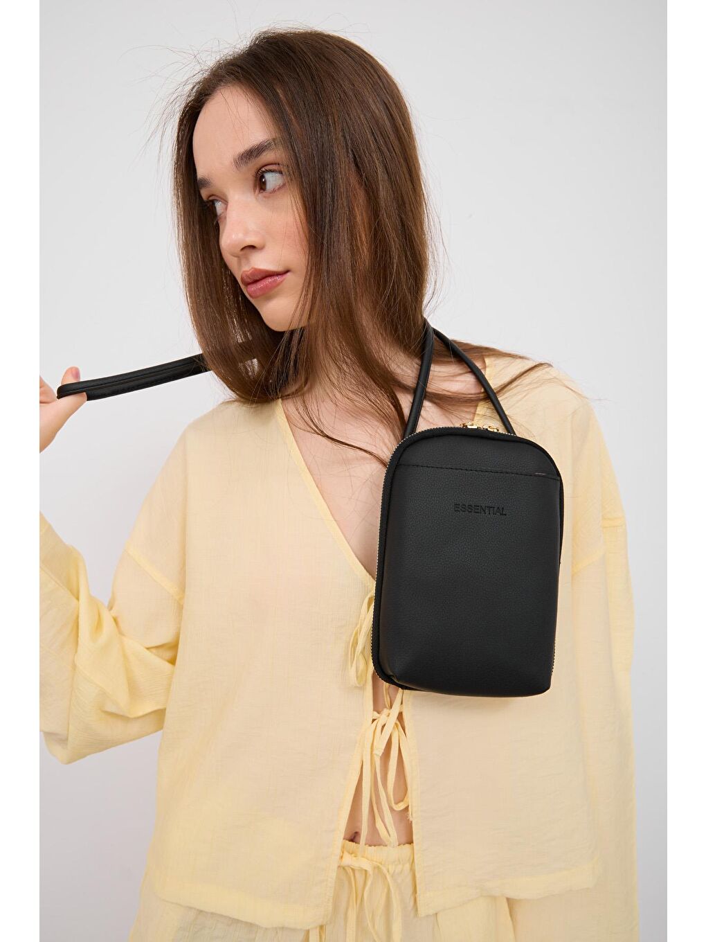 Vux Çapraz Çanta Siyah-1