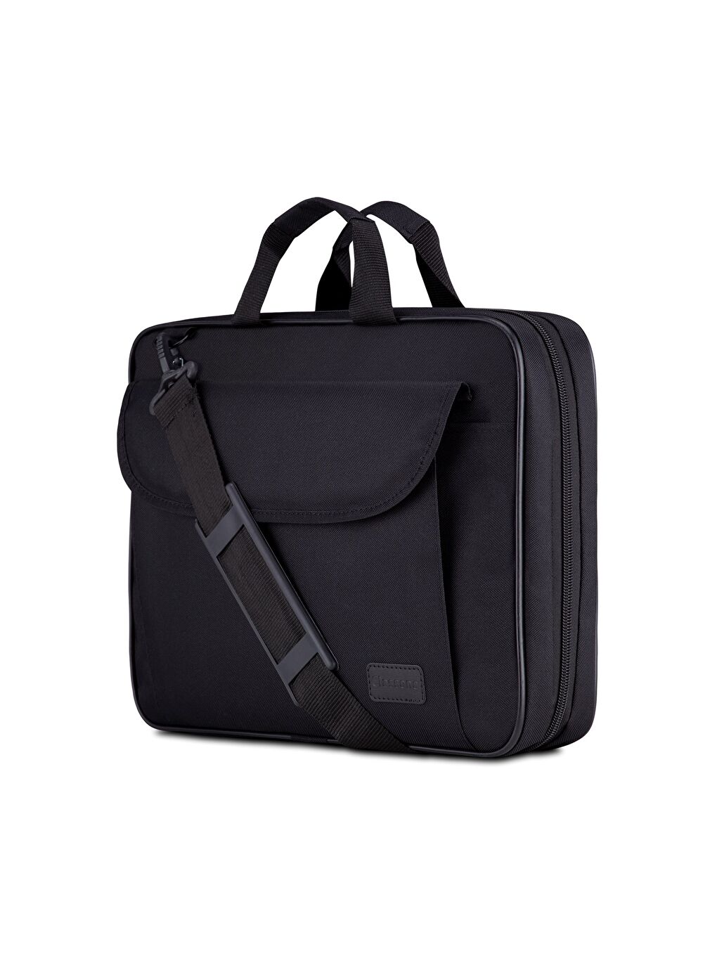 Siyah C100 15,6 inç Uyumlu Laptop Notebook El Çantası-7