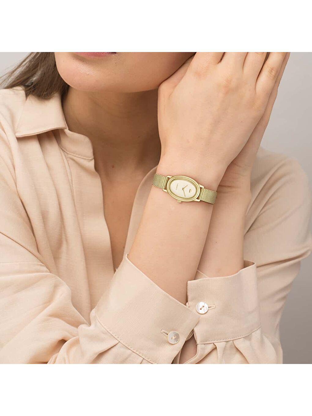 Sarı LAC2001453 Kadın Kol Saati-3