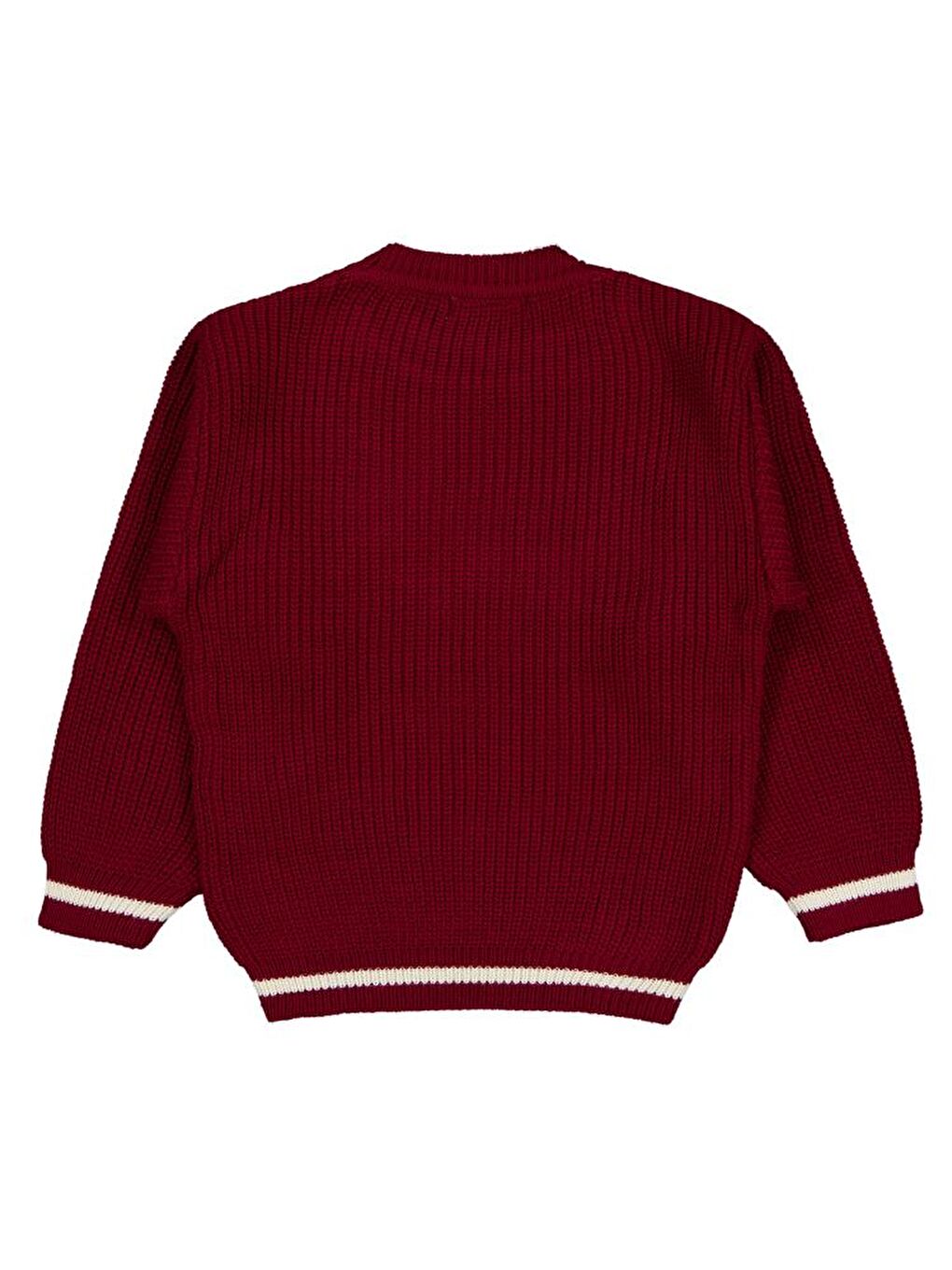 Boys Champ Nakışlı 6-9 Yaş Kazak - Bordo9-10 Yaş-1