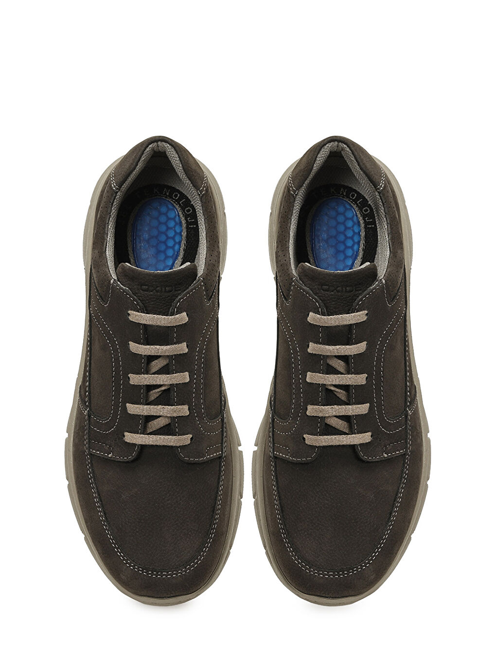 Kahverengi RODOS-N FLG 5PR Füme Erkek Comfort Ayakkabı-3