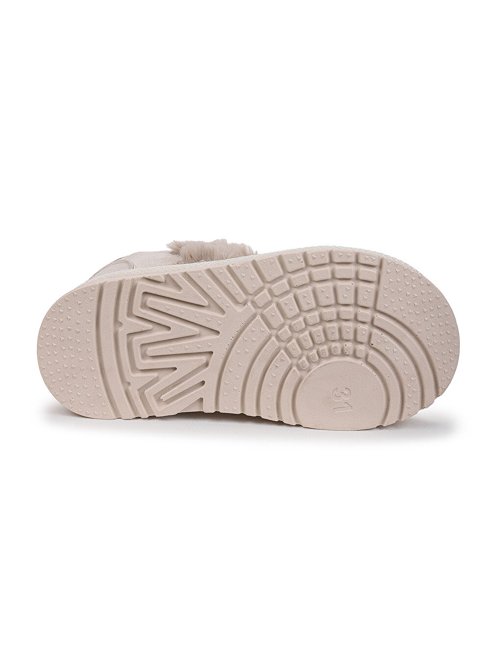 Bej Parva Bağcıklı Kız Çocuk Günlük Spor Bot Ayakkabı-4