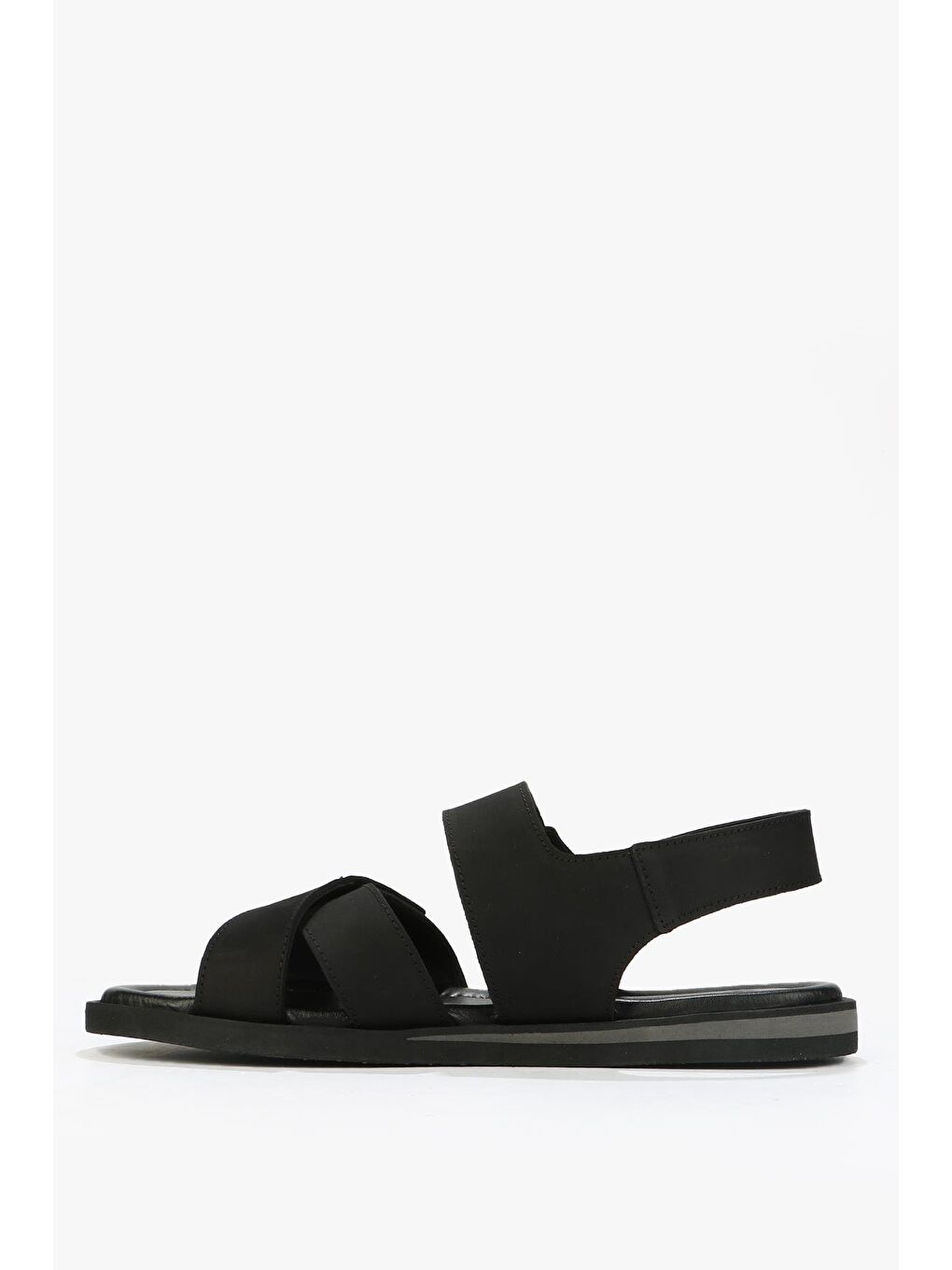 Olite Siyah Erkek Sandalet-1