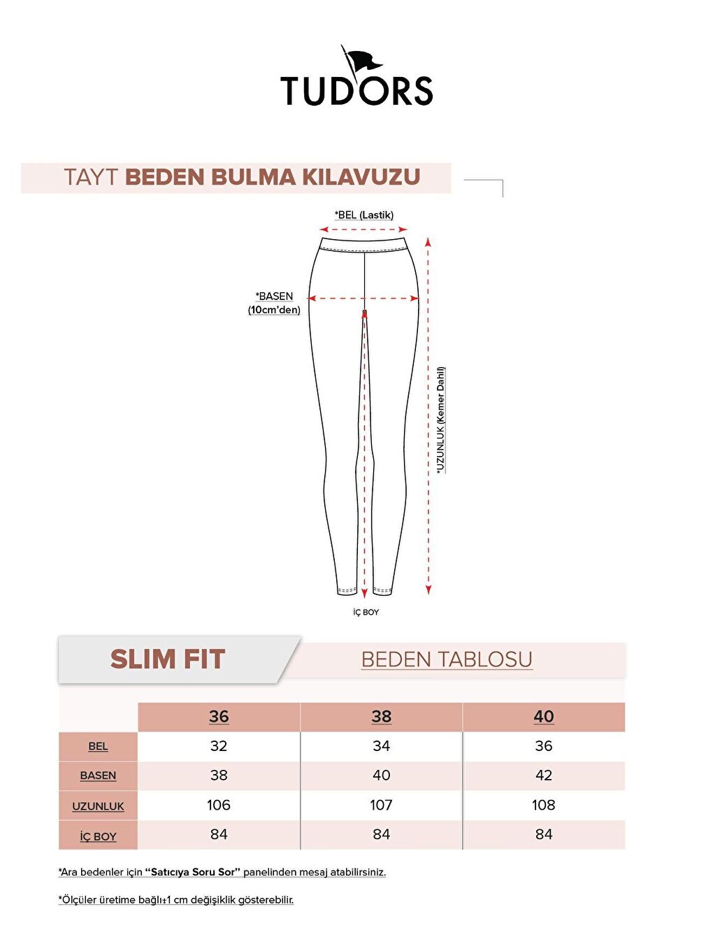 Kadın Modal Kumaş Slim Fit Dar Kesim Beli Lastikli İspanyol Paça Siyah Tayt-5
