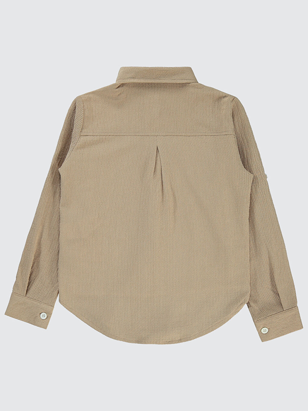 Girls Kız Çocuk Gömlek 10-13 Yaş Açık Bej-1