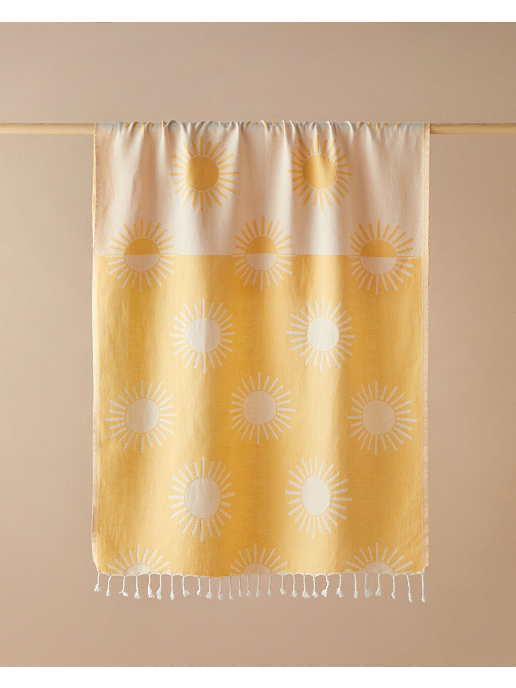 Vina Pamuklu Peştamal 90x150 cm Sarı