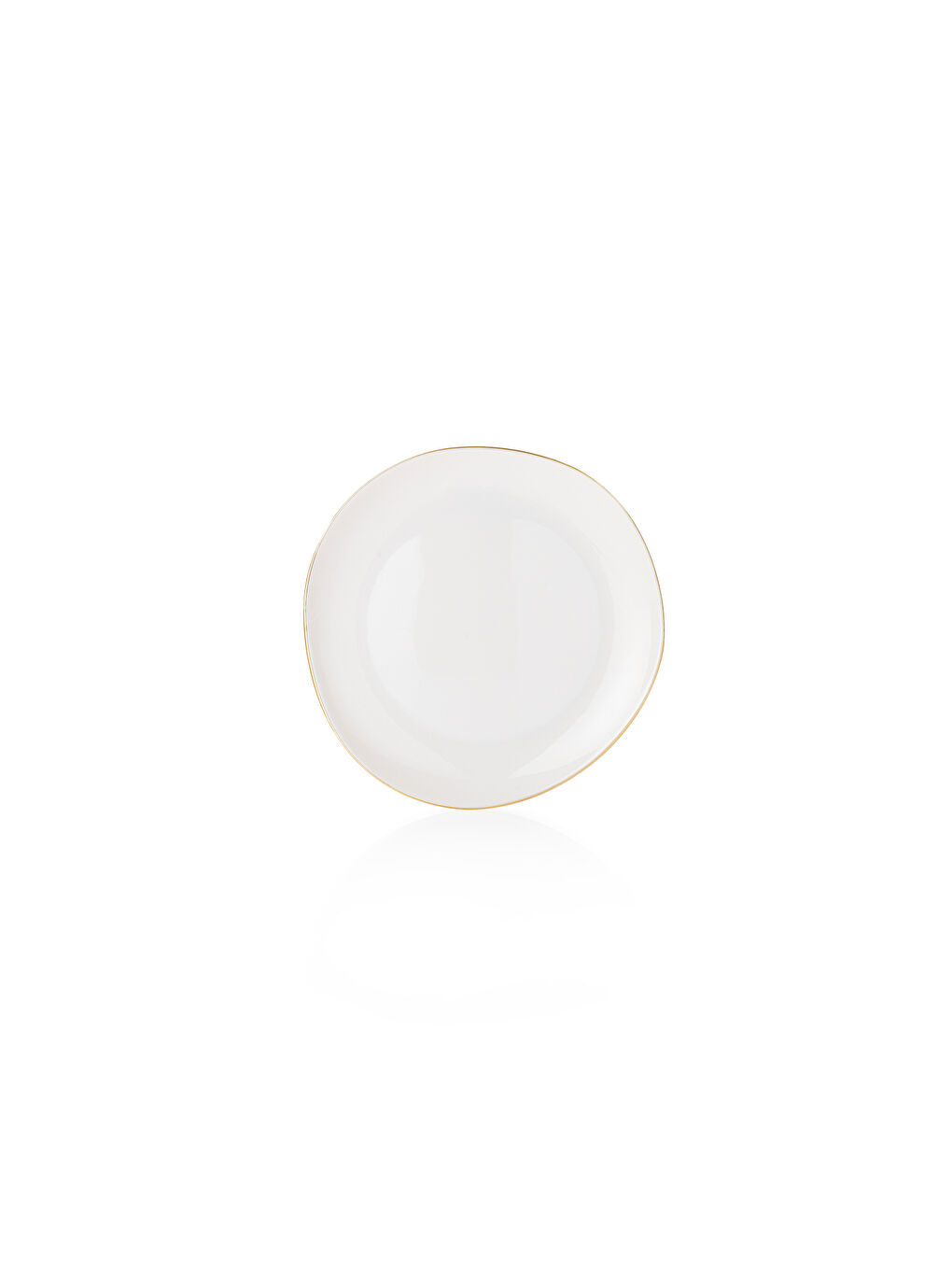 Beyaz Ella Yemek Takımı 56 Parça-Altın-8