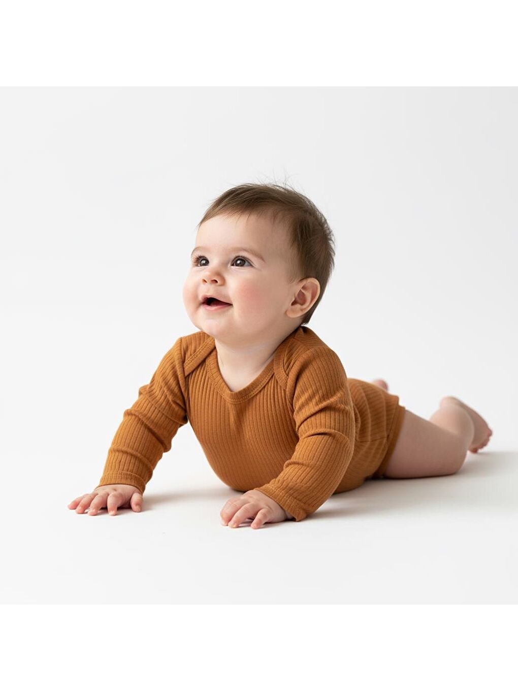 Kahverengi Basic Theme U.Kol Badi 30/1-1