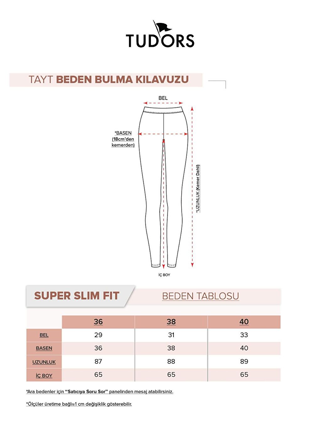 Kadın Süper Slim Beli Lastikli İnterlok Standart Boy Normal Bel Haki Tayt-5