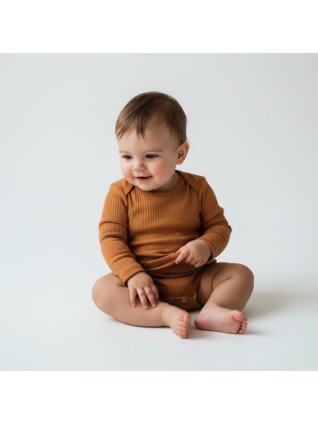 Kahverengi Basic Theme U.Kol Badi 30/1-2