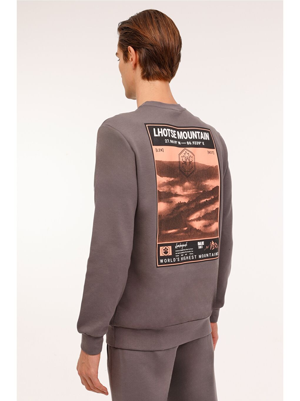 Lumberjack ML GREYS 16URB2029 4PR Gri Erkek Sweatshirt - 1