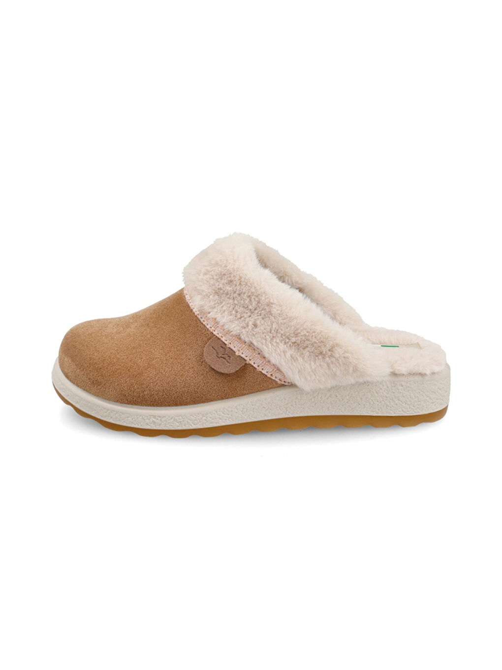 Bej Kadın Ev Terliği 51 Z58 VU CLOTH WOMAN SLIPPER