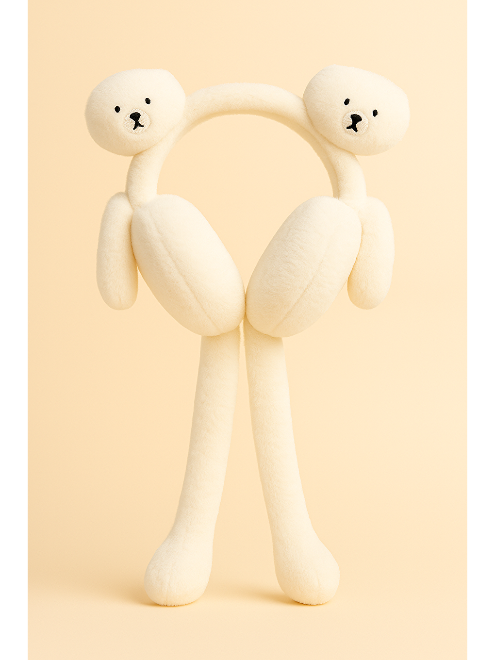 Karışık Ayıcık Aksesuarlı Kulak Koruyucu Taç