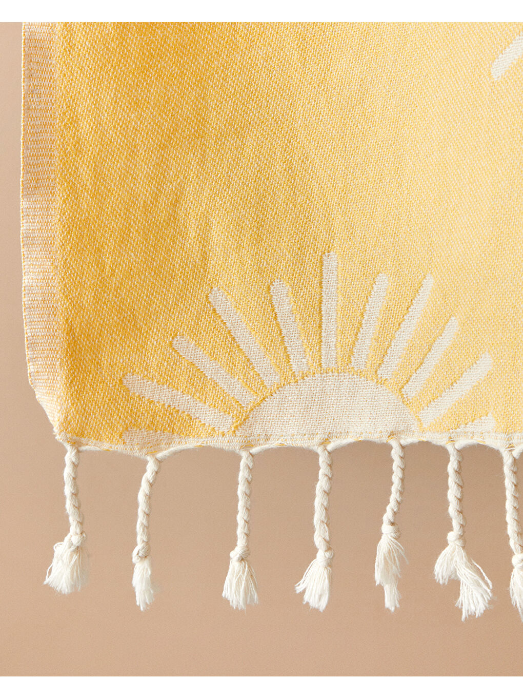 Vina Pamuklu Peştamal 90x150 cm Sarı-1