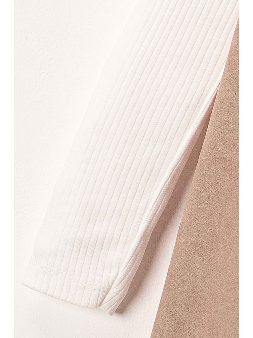 Kahverengi Kız Çocuk Fiyonk Detaylı İkili Süet Elbise ELB.1001-5