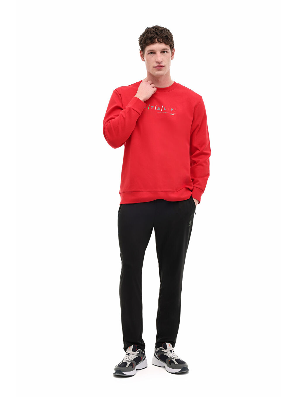 ML RANGER 16ITL1301 6FX Kırmızı Erkek Sweatshirt-2