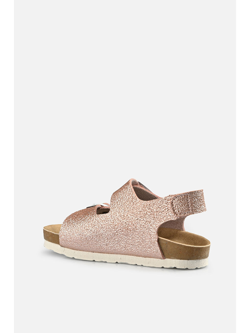 Pembe Last Metalik Kız Okul Öncesi Pudra Sandalet-2