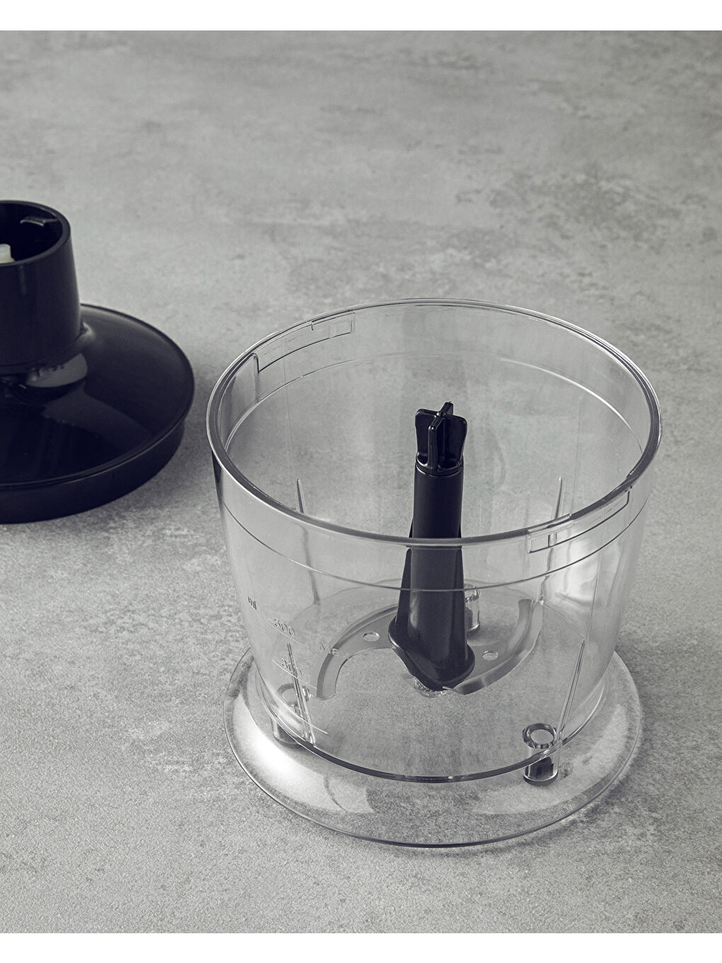 MBS 3001 4 Bıçaklı Mini Blender Seti Siyah-Krom-4