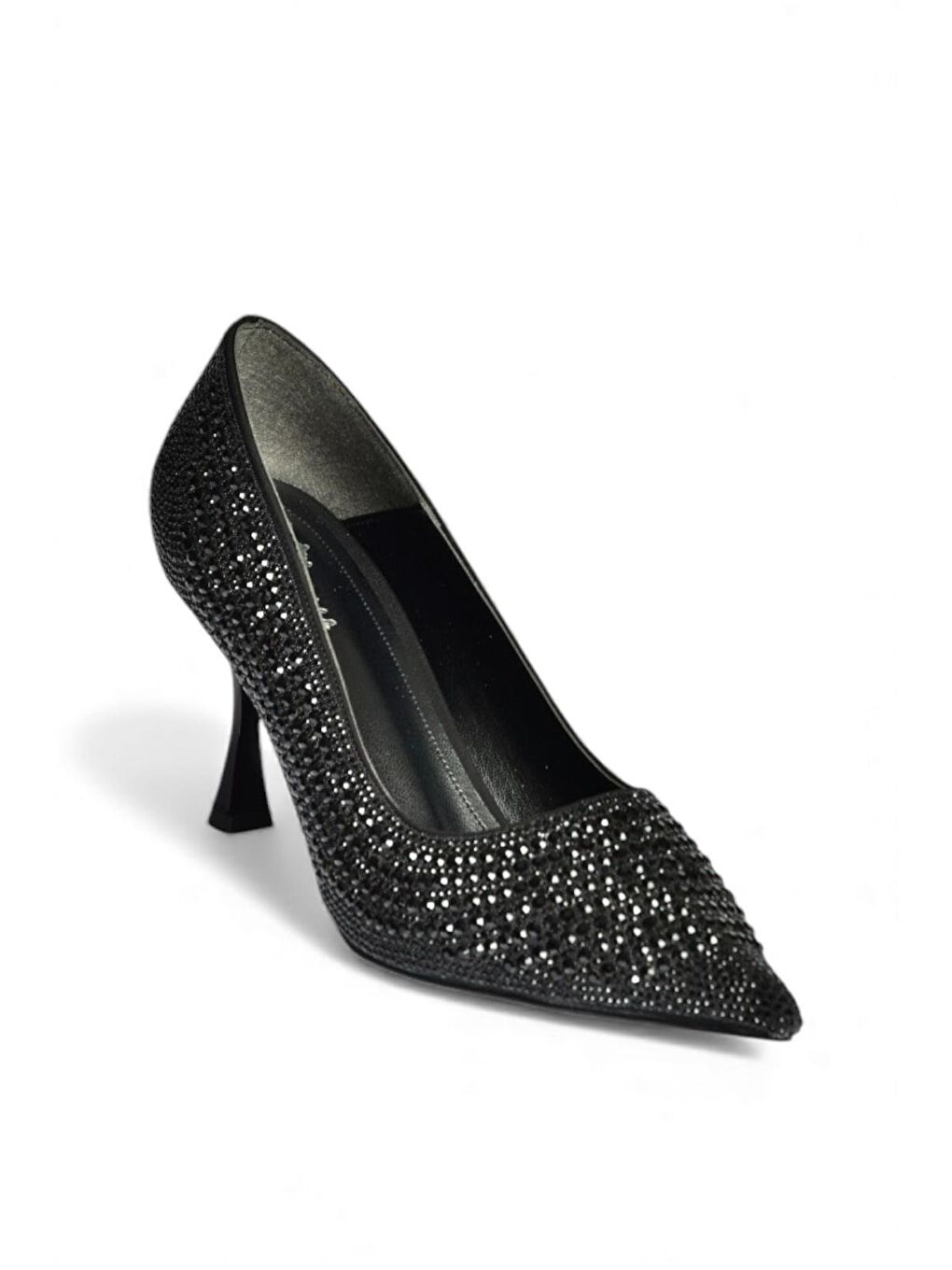 Siyah Kadın Topuklu Ayakkabı V820772109