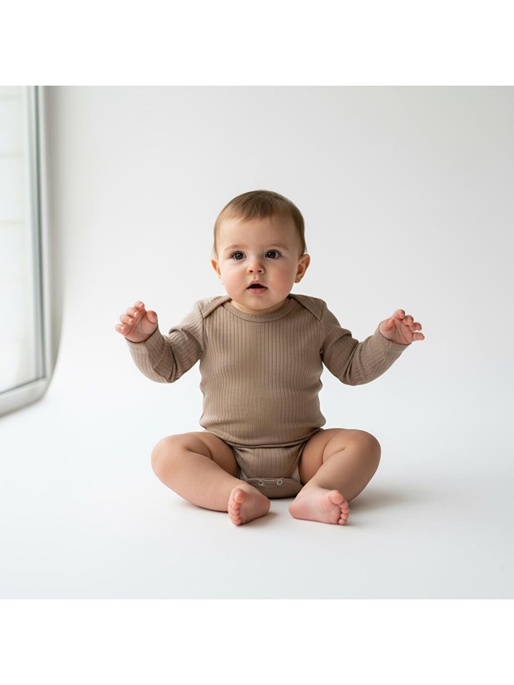 Kahverengi Basic Theme U.Kol Badi 30/1-3