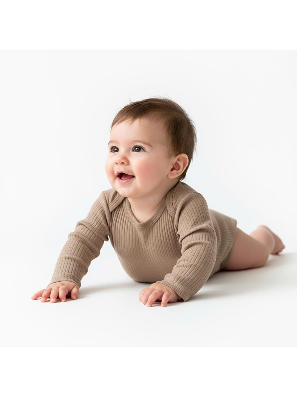 Kahverengi Basic Theme U.Kol Badi 30/1-4