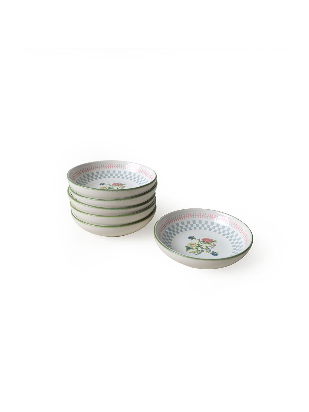 Karışık Rose Line Halka Çerezlik / Sosluk 13 Cm 6 Adet-4