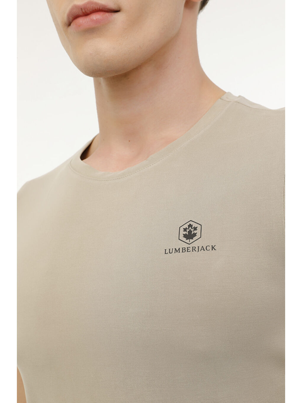 MB MODAL SB203 4FX Haki Erkek Kısa Kol Tişört-3