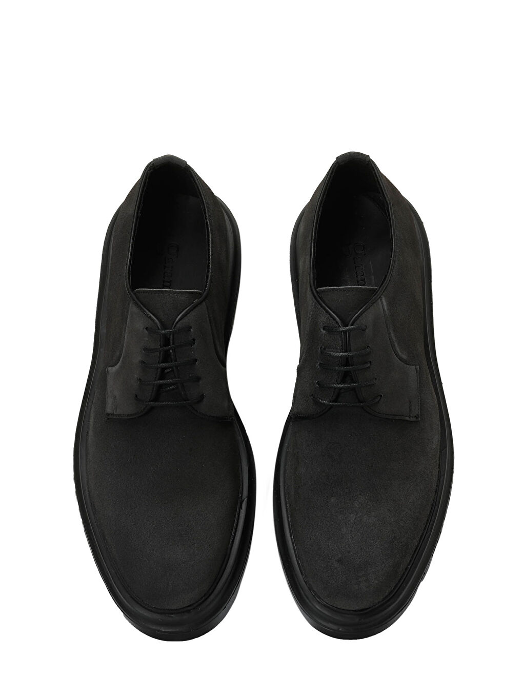 Gri DUMAS 4PR Antrasit Erkek Klasik Ayakkabı-3