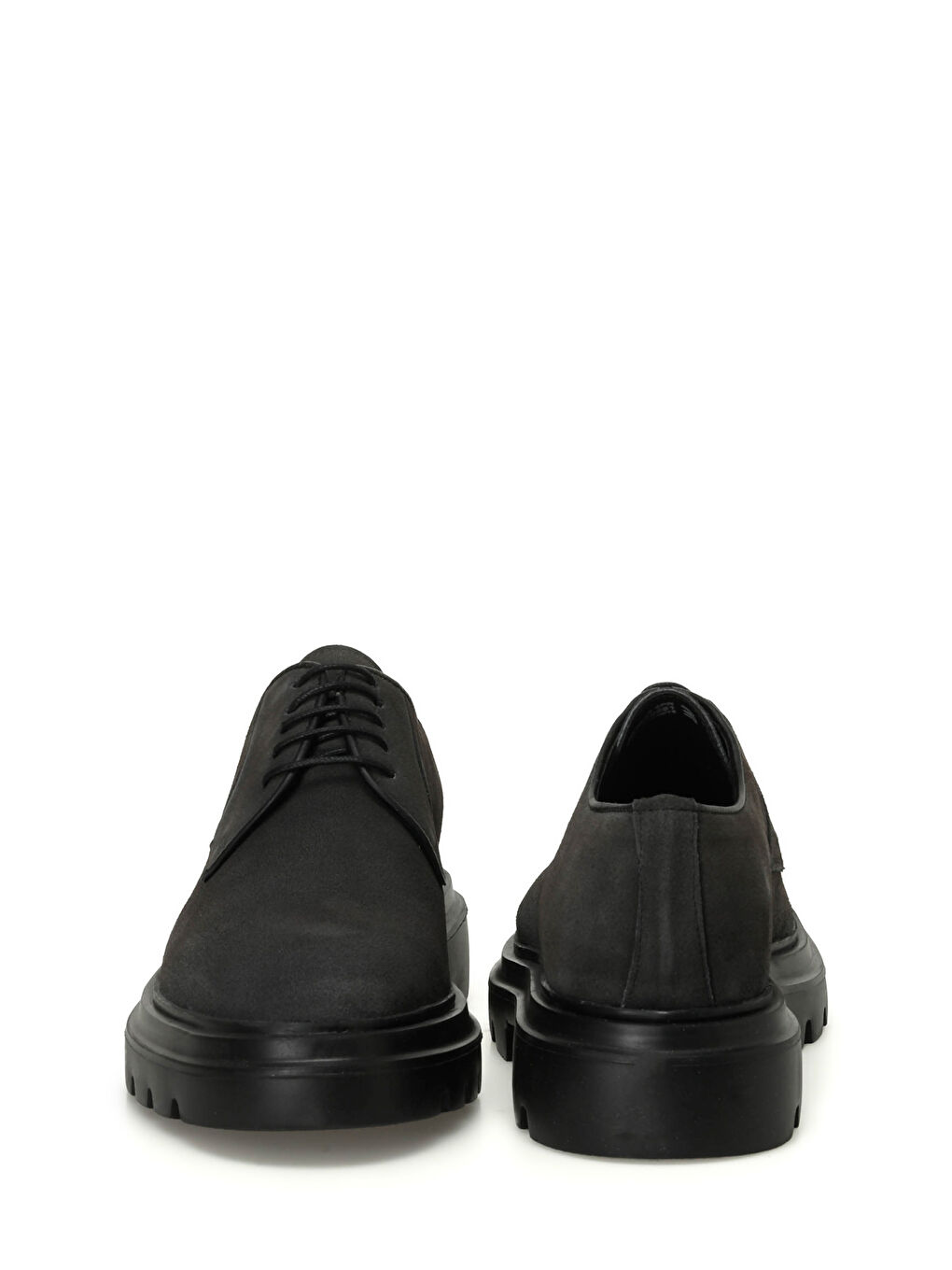 Gri DUMAS 4PR Antrasit Erkek Klasik Ayakkabı-4