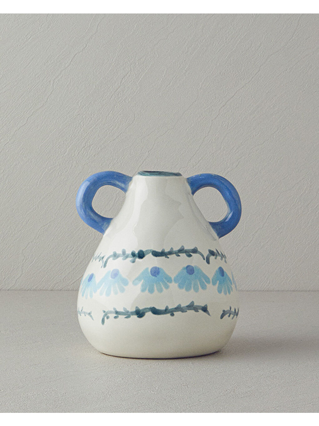 Beyaz Sylvia Vazo Multicolor