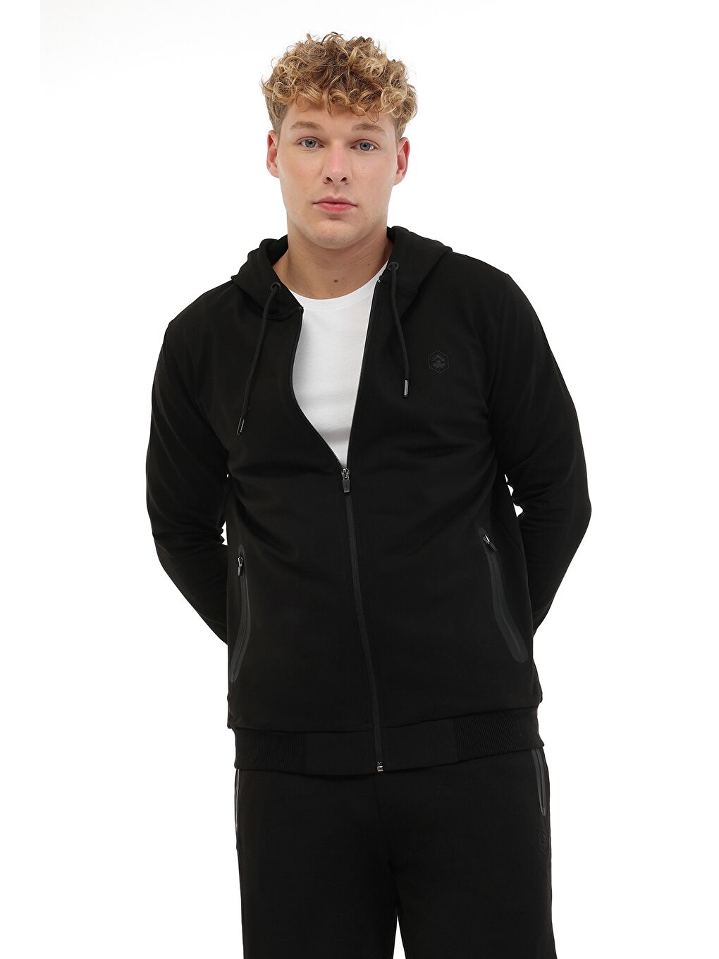 MB SMR T.SUIT 5PR Siyah Erkek Eşofman Takımı