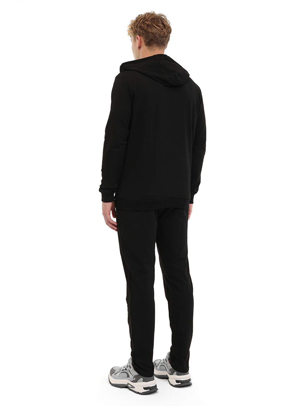 MB SMR T.SUIT 5PR Siyah Erkek Eşofman Takımı-5