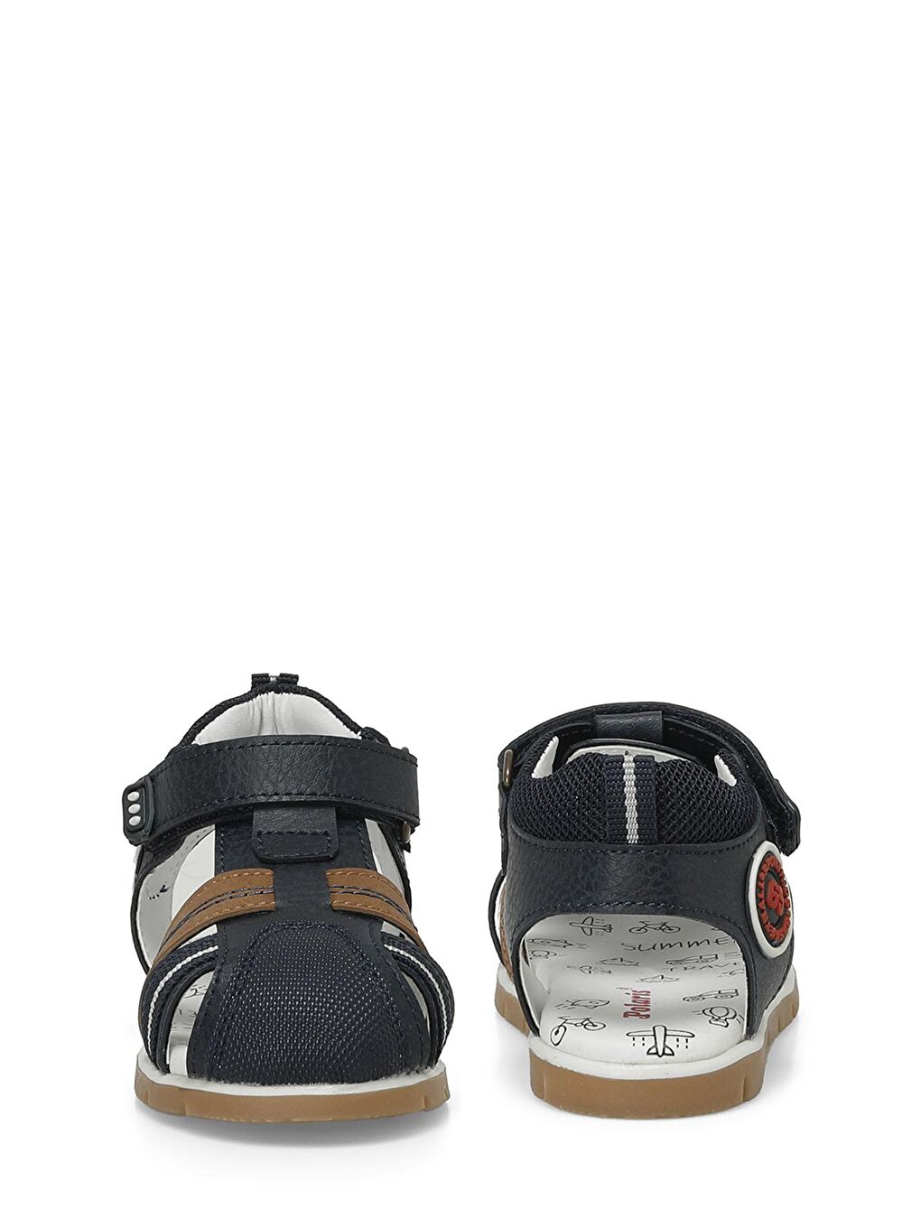 Lacivert Erkek Çocuk Sandalet-4