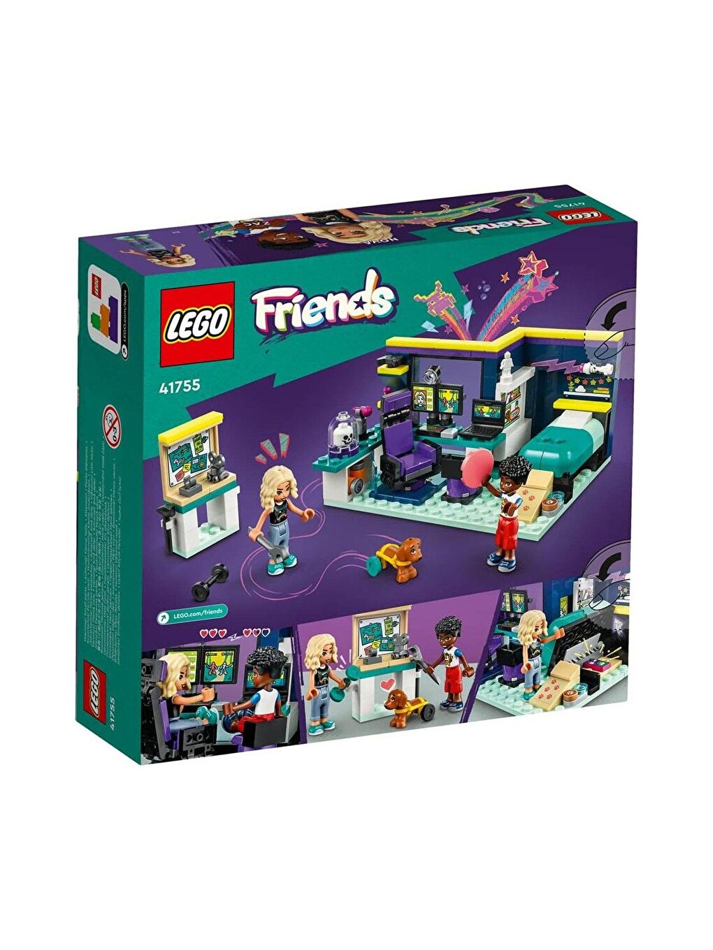 Lego Beyaz Lego Friends Nova'nın Odası 41755 - 3