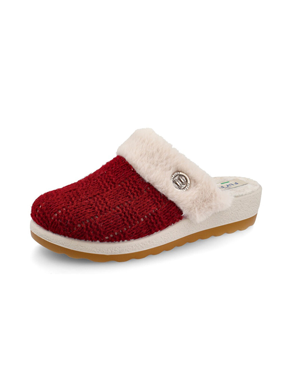 Bordo Kadın Ev Terliği 44 X59 KR CLOTH WOMAN SLIPPER-1