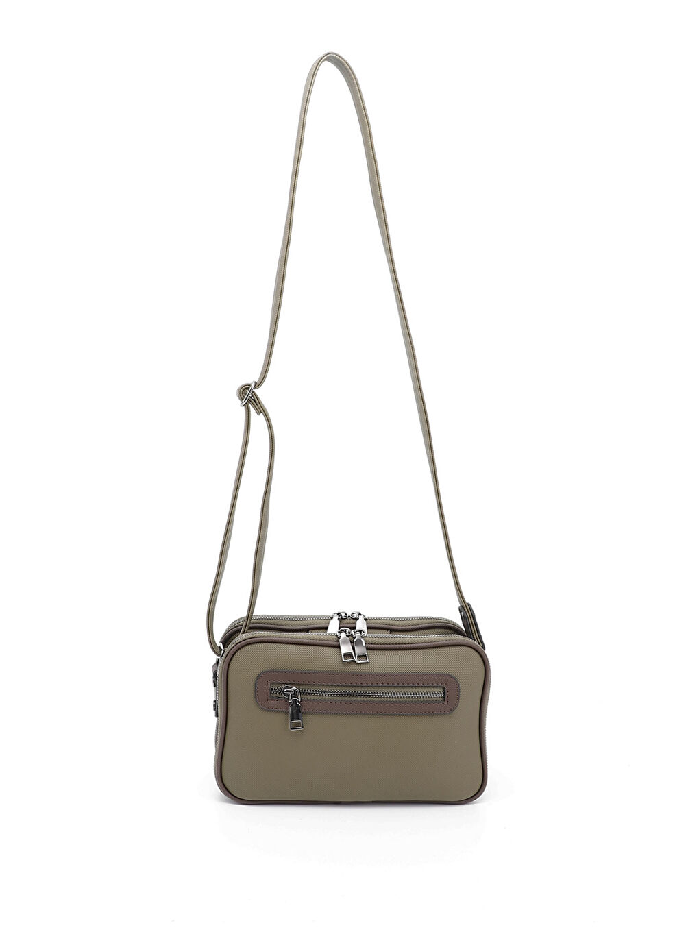 Haki Kadın HAKİ-YEŞİL Uzun Askılı Omuz Çantası-3