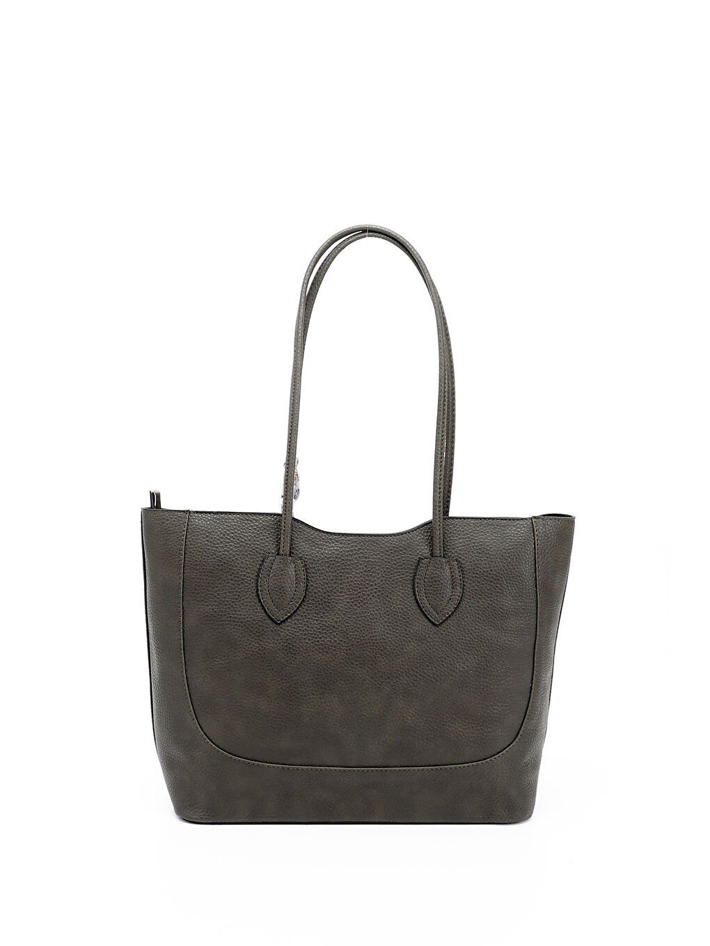 Haki Kadın HAKİ-YEŞİL Fularlı Yavrulu Omuz Çantası-3