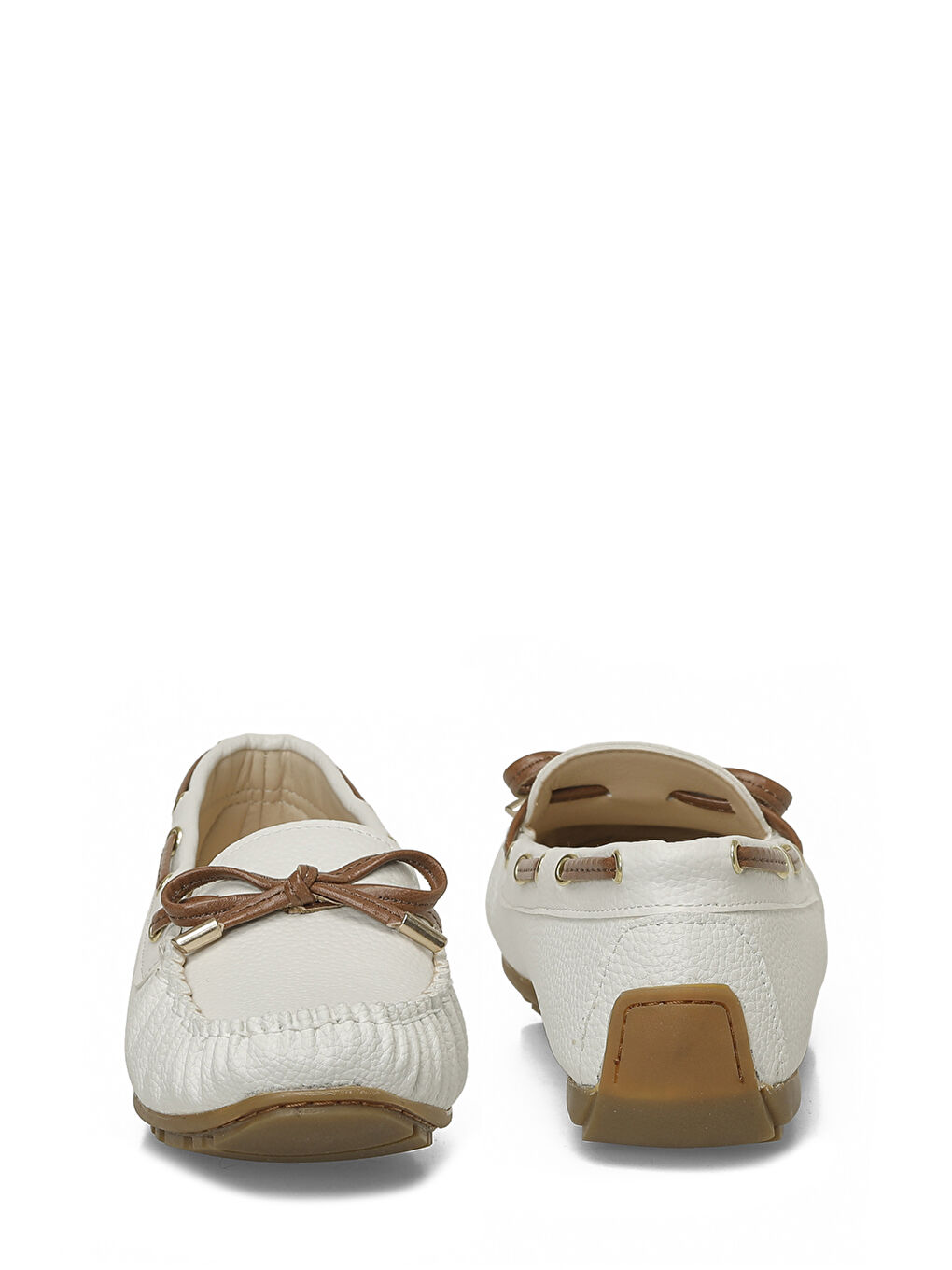 327020.Z 6FX Beyaz Kadın Loafer-4