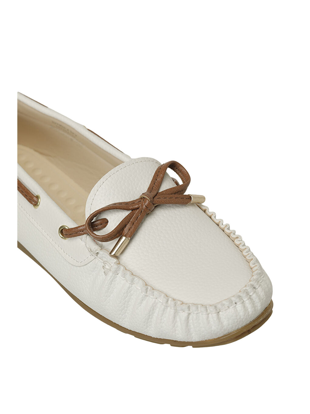 327020.Z 6FX Beyaz Kadın Loafer-6