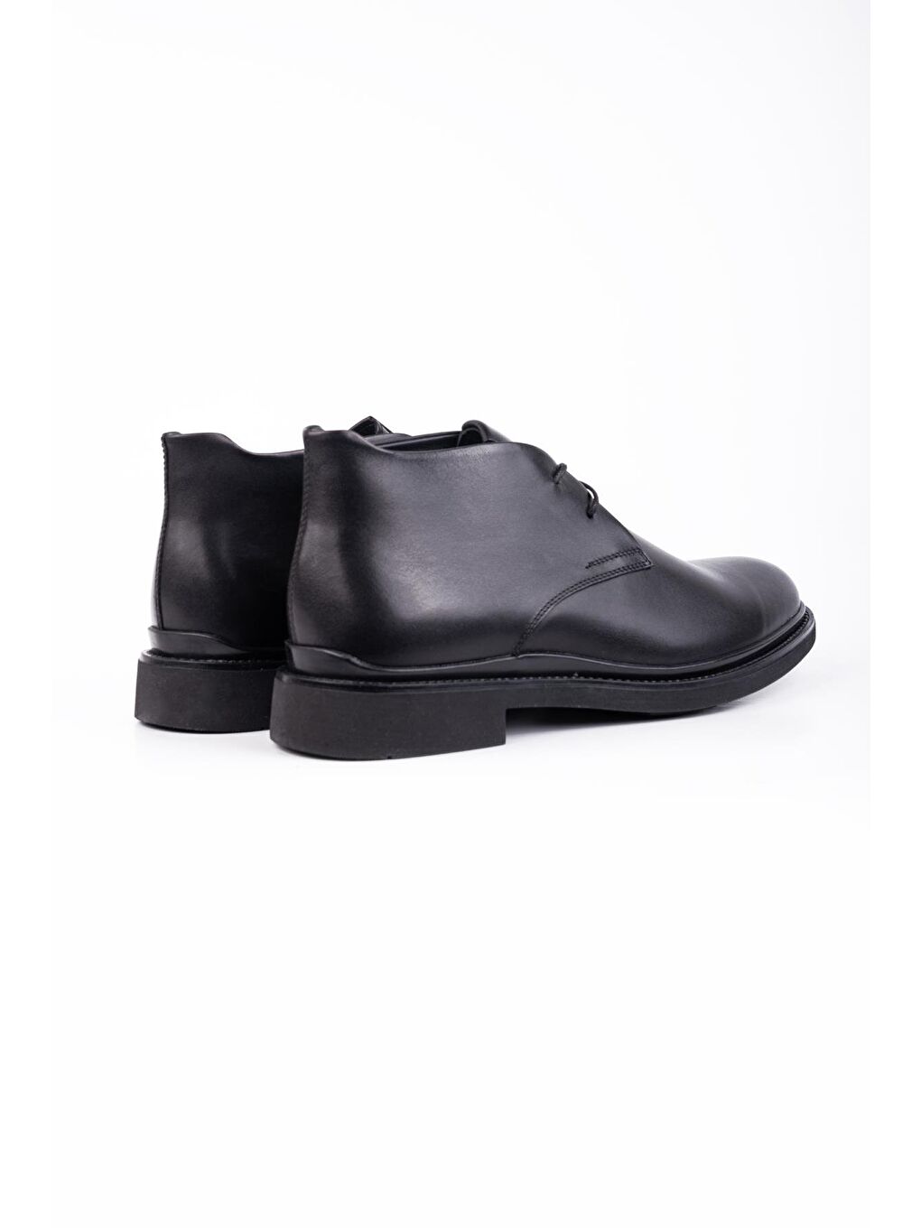 Siyah %100 Deri Analin Bağcıklı Classic Ayakkabı 1033245162-3