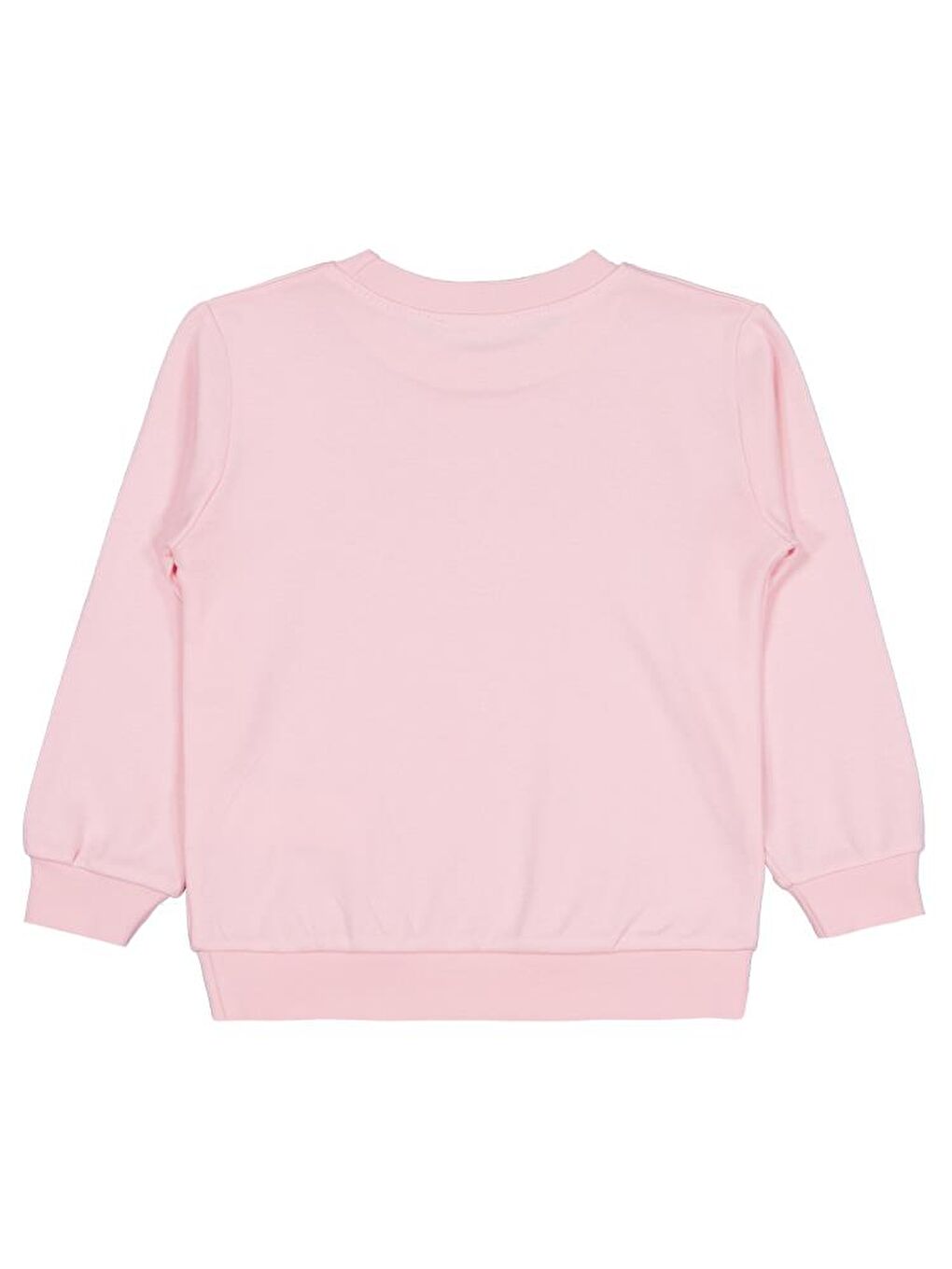 Girls Kedi Baskılı 2-5 Yaş Sweatshirt - Pembe 4-5 Yaş