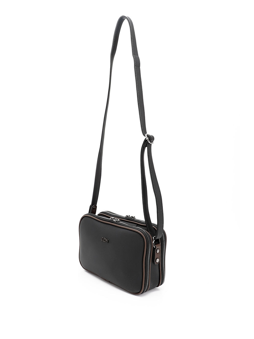 Mor Kadın ZÜMRÜT-SİYAH Uzun Askılı Omuz Çantası-2