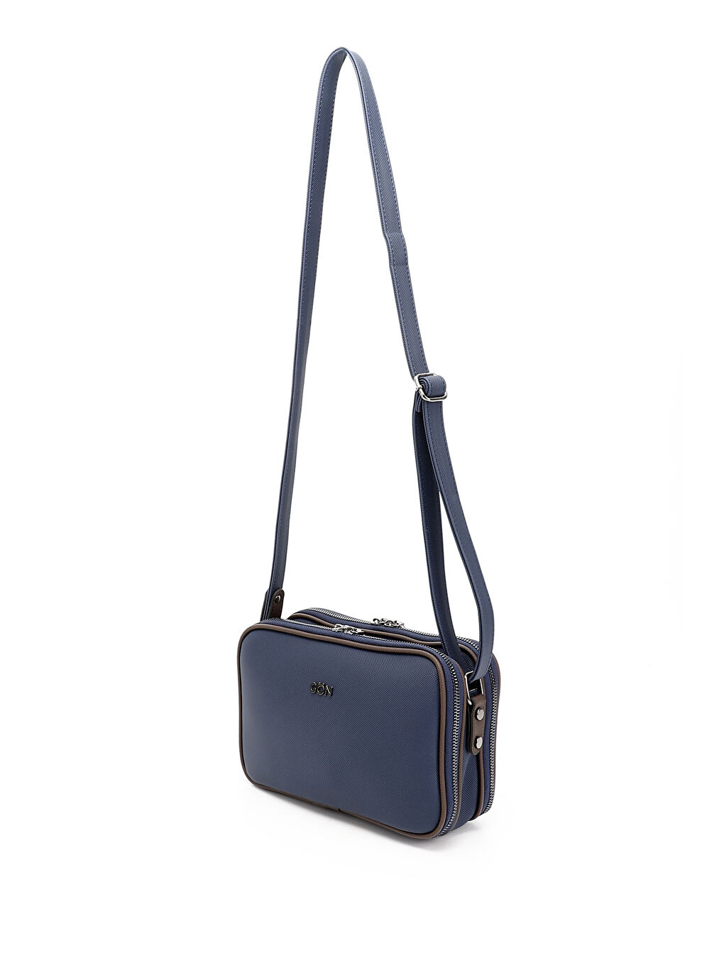 Lacivert Kadın İNDİGO LACİVERT Uzun Askılı Omuz Çantası-2