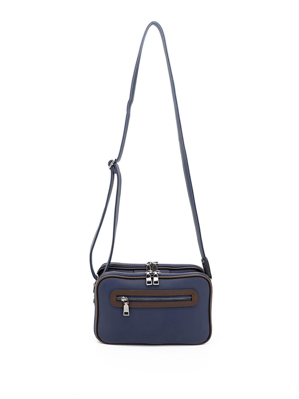 Lacivert Kadın İNDİGO LACİVERT Uzun Askılı Omuz Çantası-3