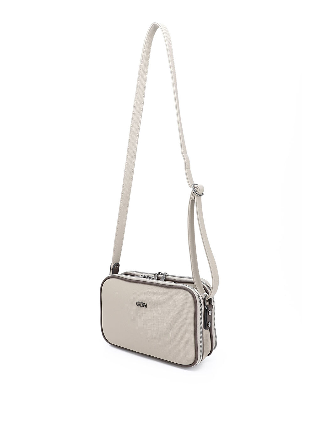 Bej Kadın BEJ-CAMEL Uzun Askılı Omuz Çantası-2